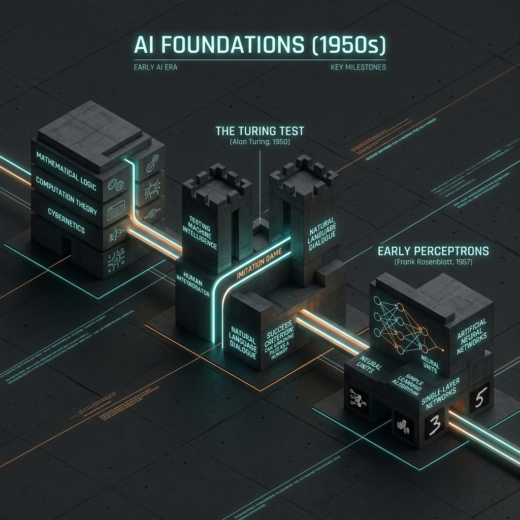 The History of AI Models - Part 1: Foundations & Early Neural Networks (1950s - 1990s)